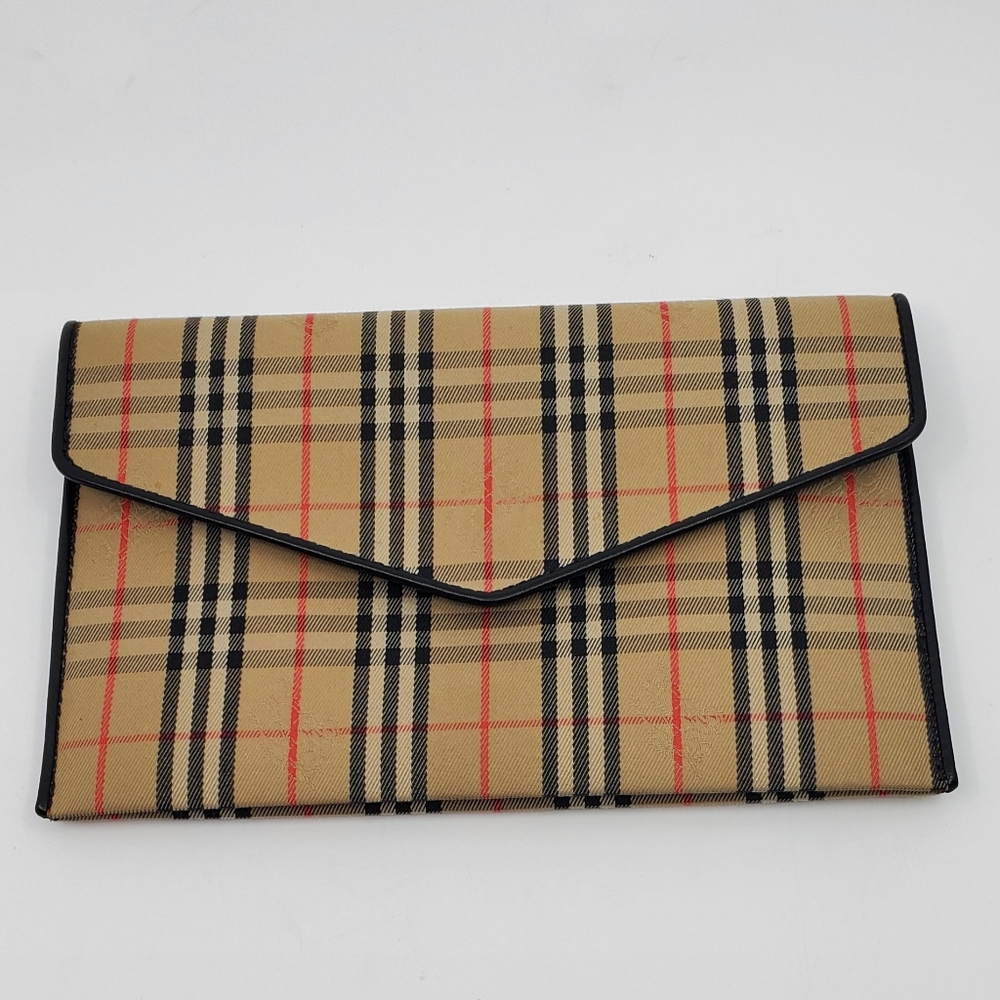 Burberry Check Clutch - Picture 2 of 9